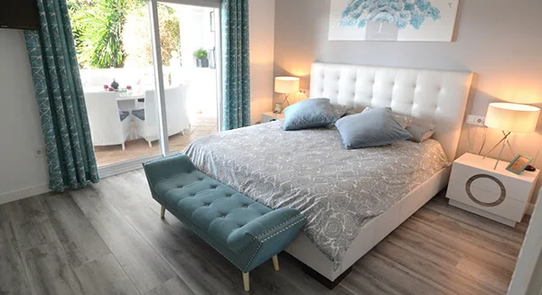 Casa Kerr · Bedroom example